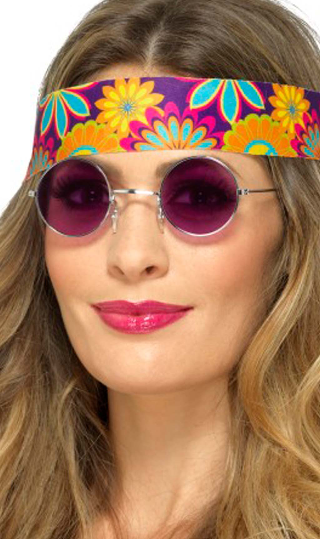 Rundbrille Violett