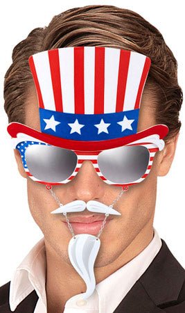 Uncle Sam Brille Hut