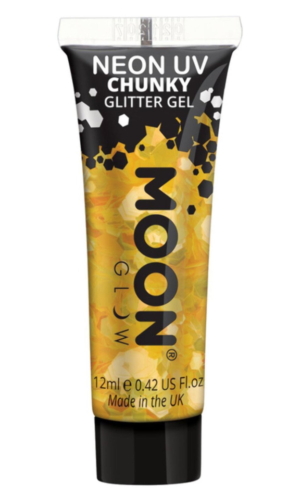 Glitter Gel Chunky UV-Neon-Gold