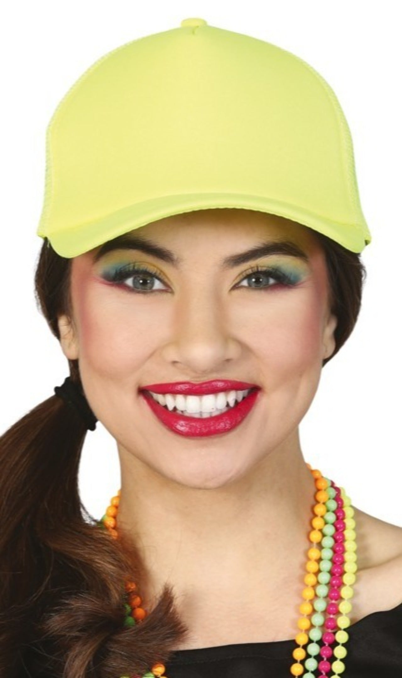 Gelbe Neon Mütze