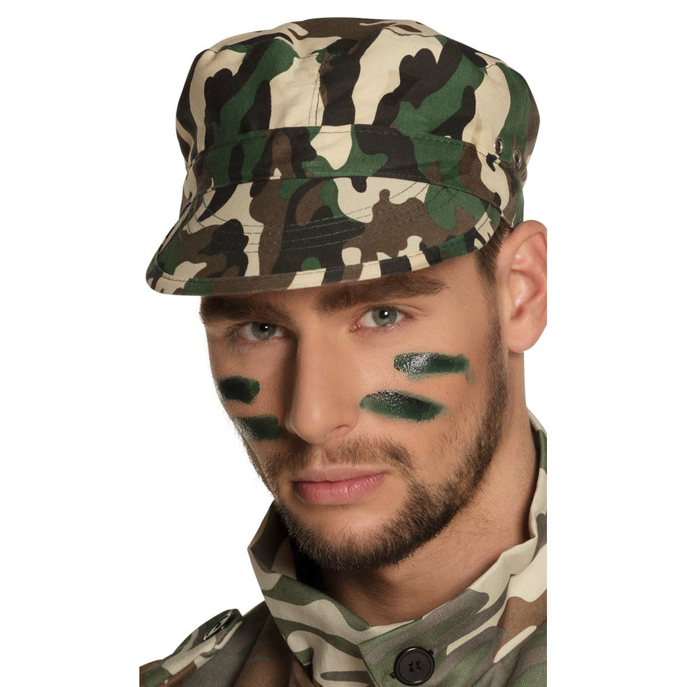 Gorra de Militar Camuflaje | Don Disfraz