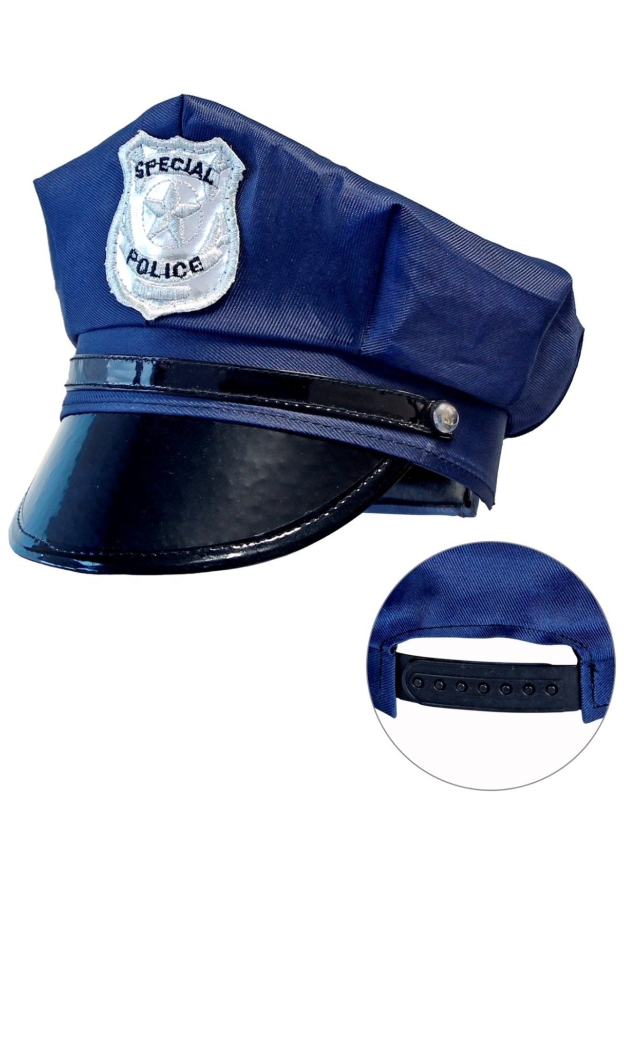 Polizei Mütze Blau für Kinder