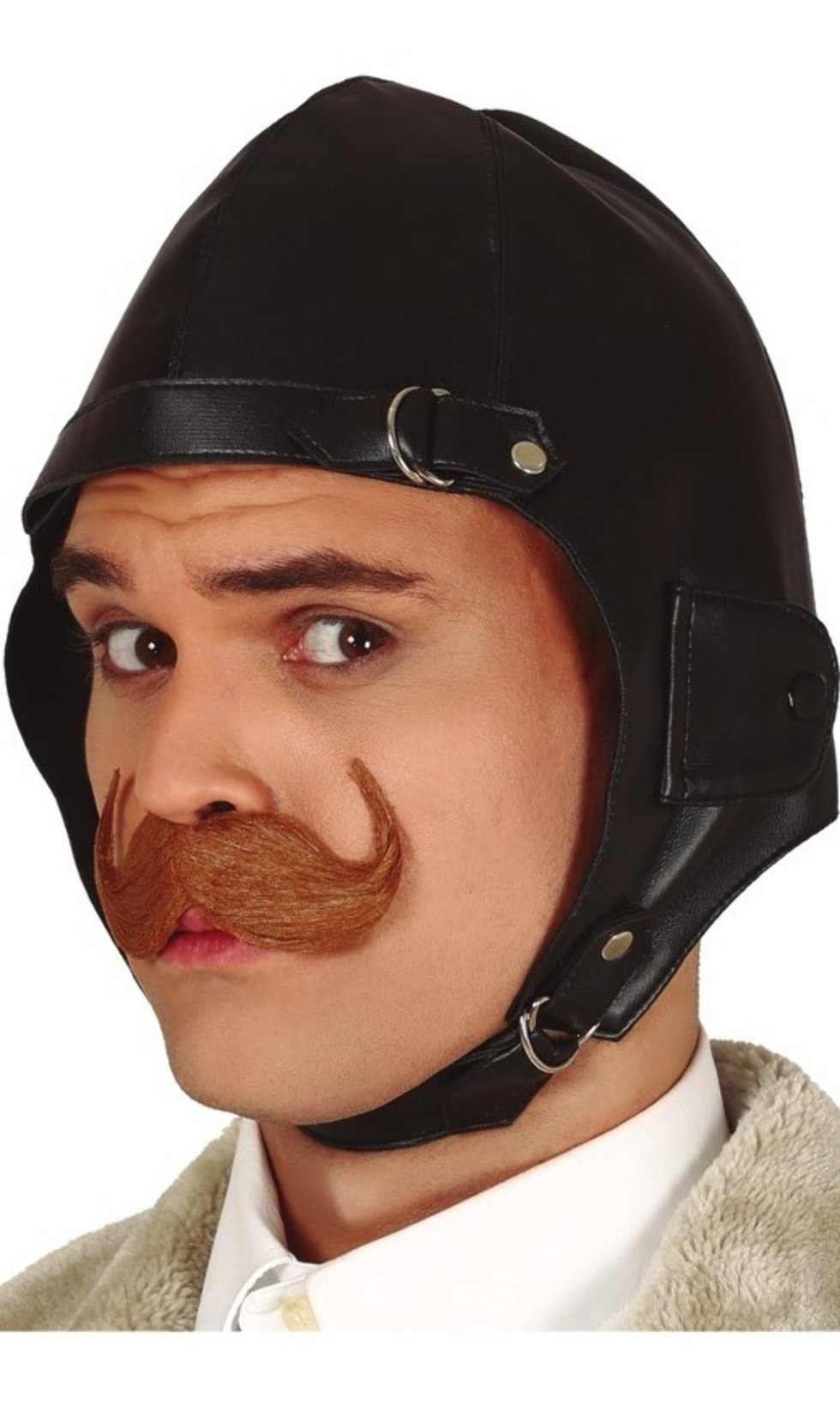 Schwarze Fliegermütze