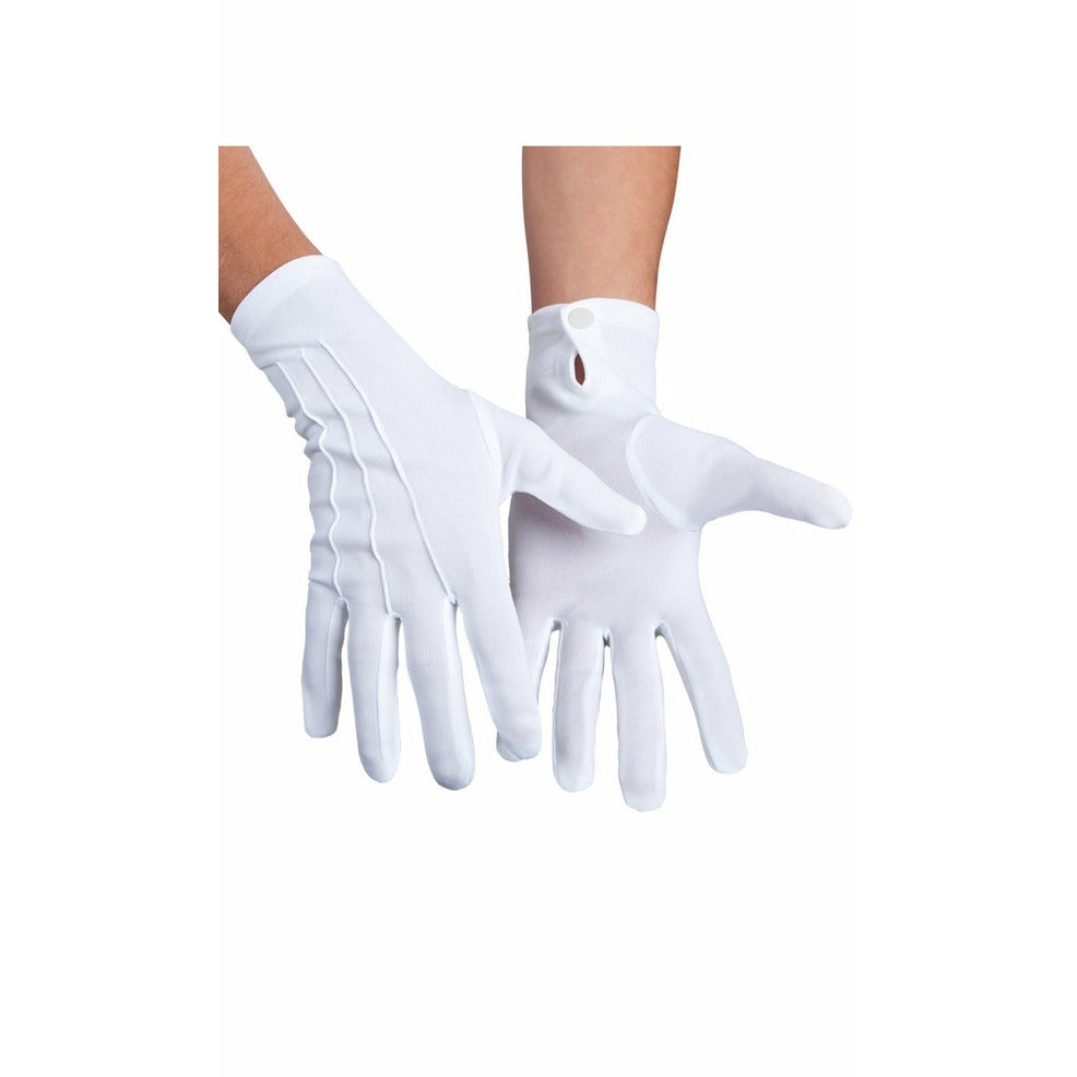 Guantes Cortos Blancos | Don Disfraz