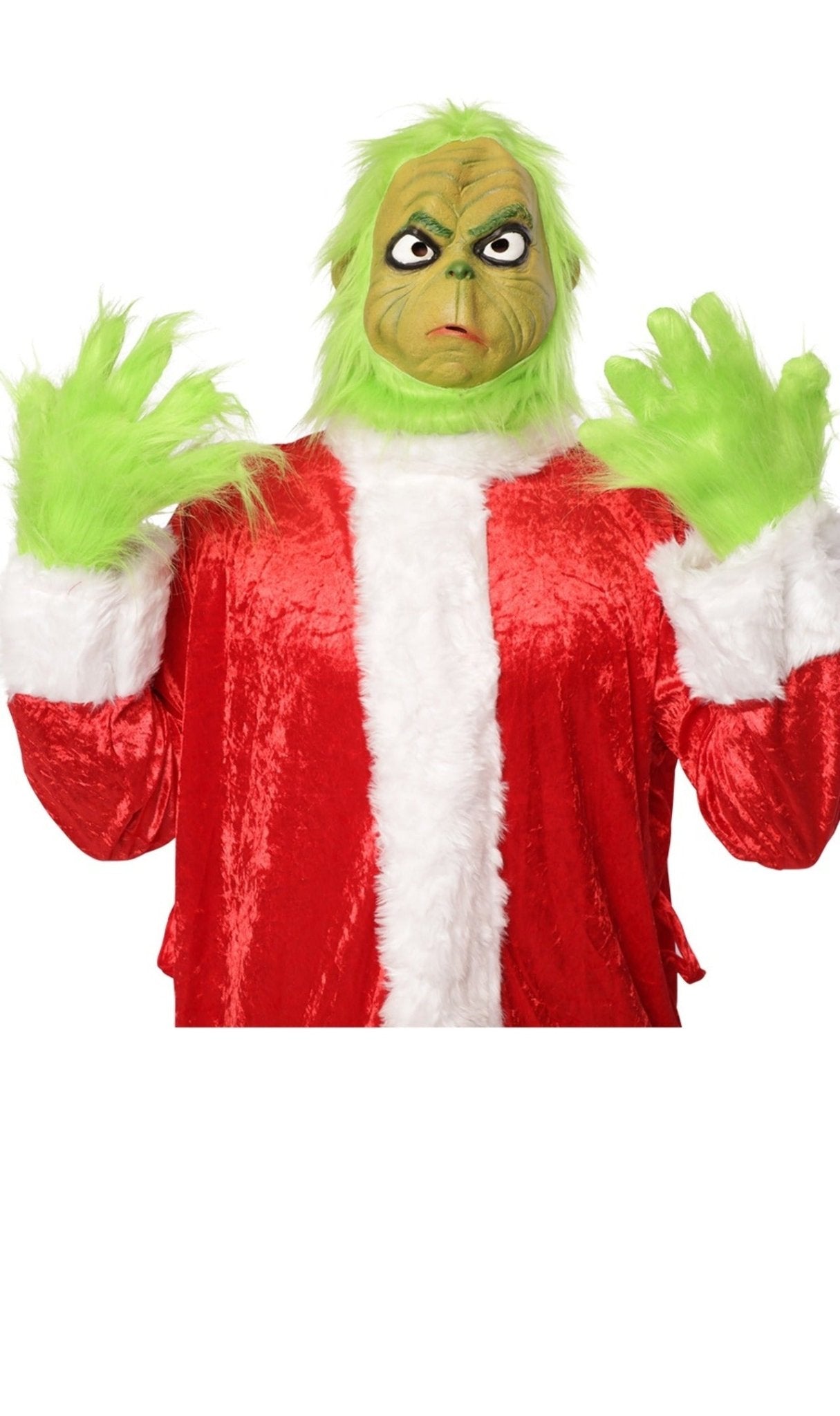 grinch kostüm handschuhe Grinch-Goblin-Handschuhe für Mottopartys