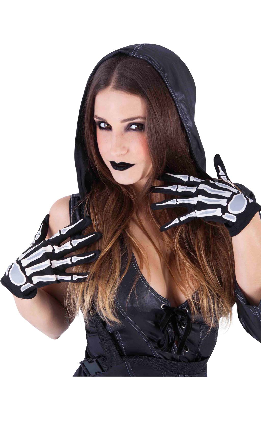 halloween skelett handschuhe Skelett Handschuhe Glow für Erwachsene