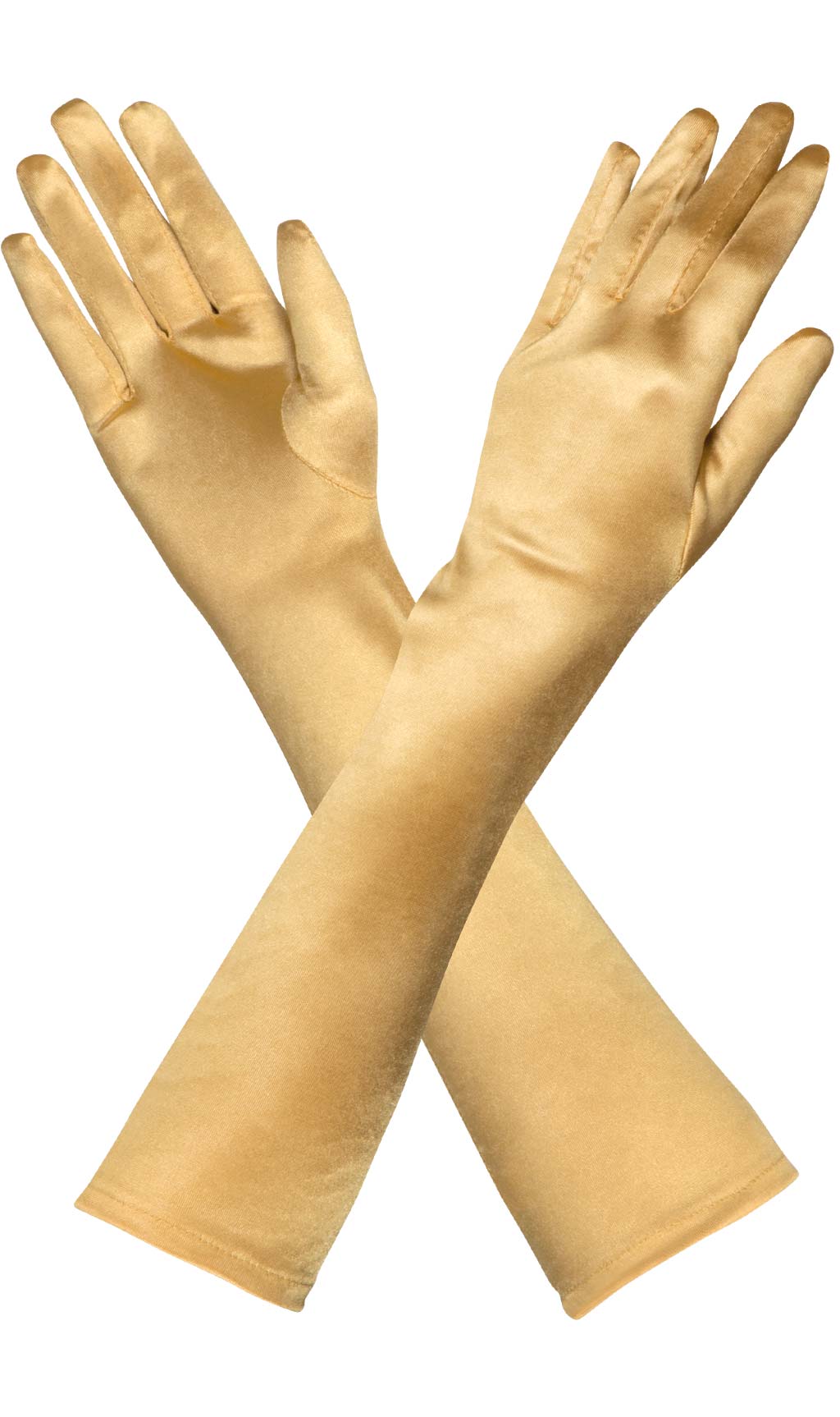 handschuhe gelb lang Lange Handschuhe in Gold für Erwachsene | Costumalia