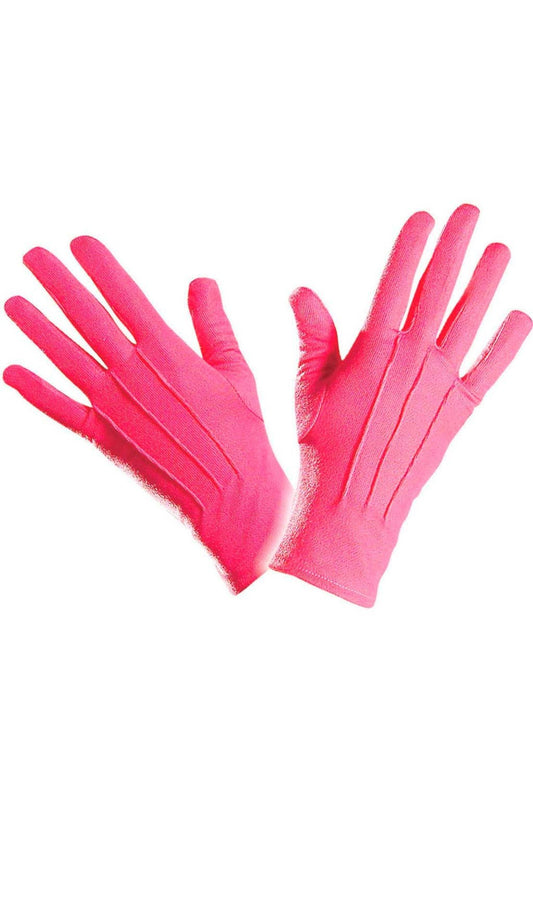 Kurze Handschuhe Rosa