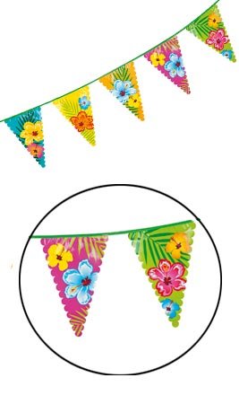 Girlande mit Hawaii-Fähnchen