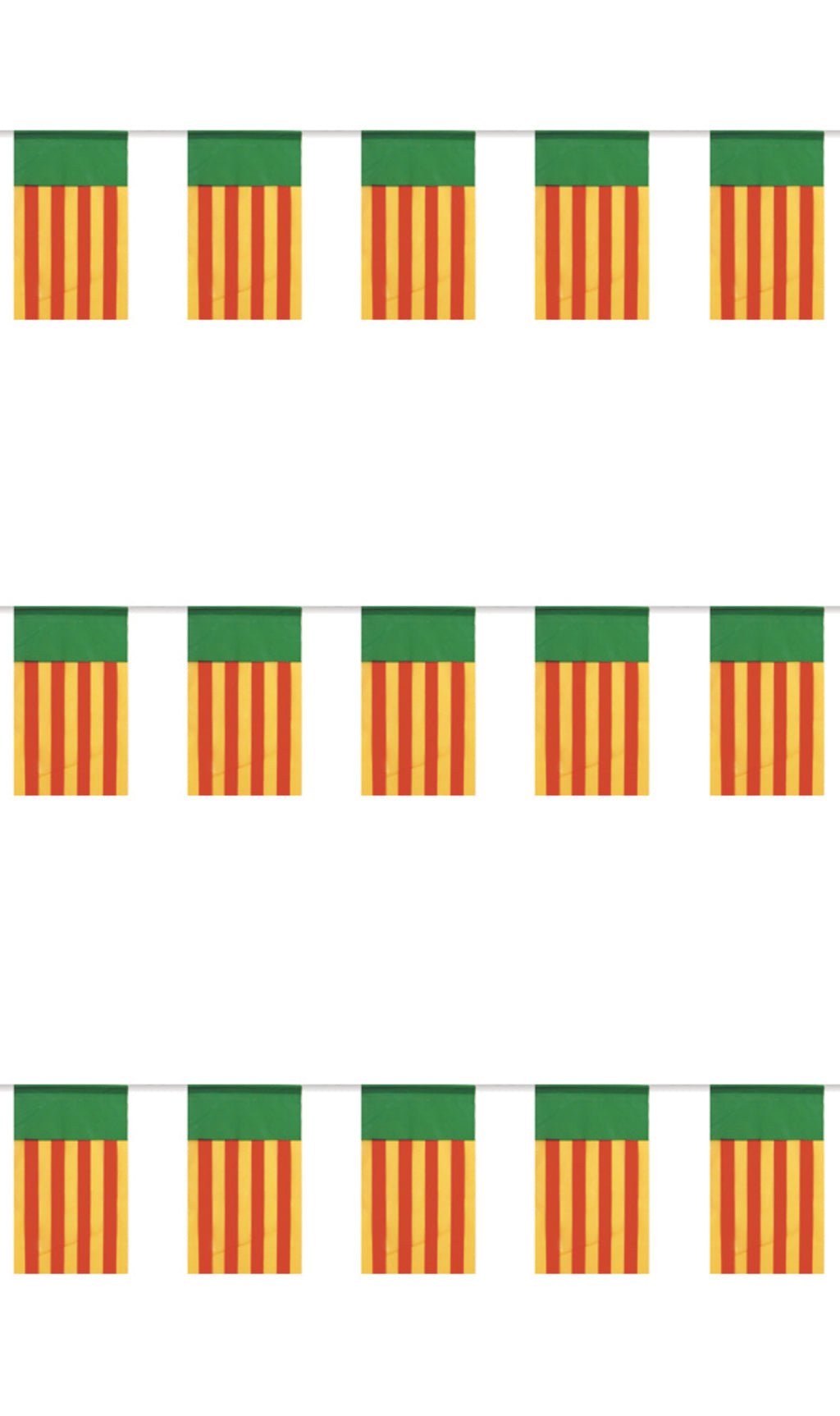 Flaggen Girlande Castellón