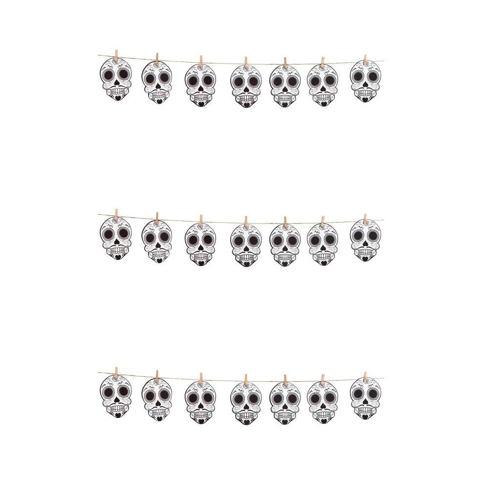 Guirnalda de Catrín Skull | Don Disfraz