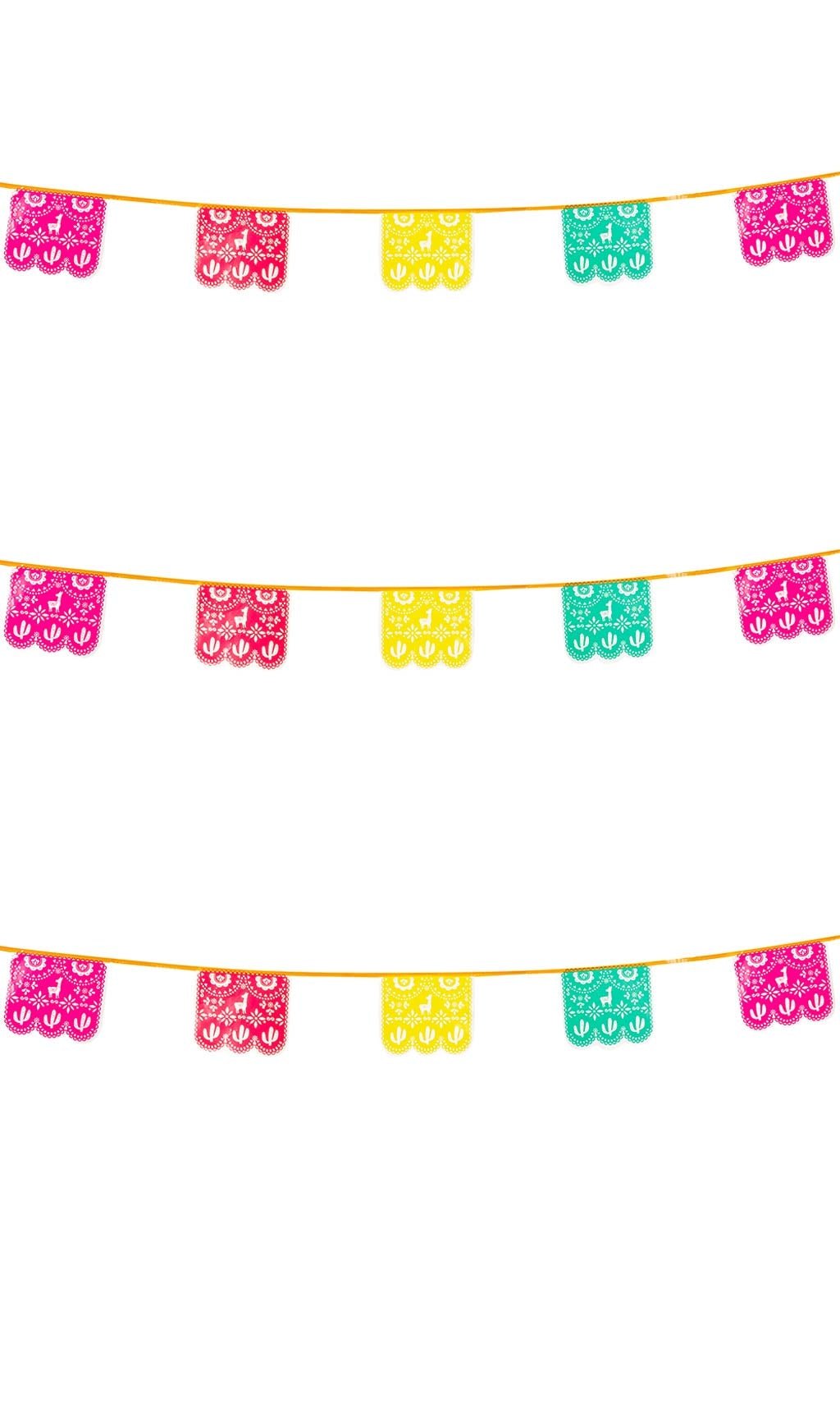 Girlande Lama Vielfarbig