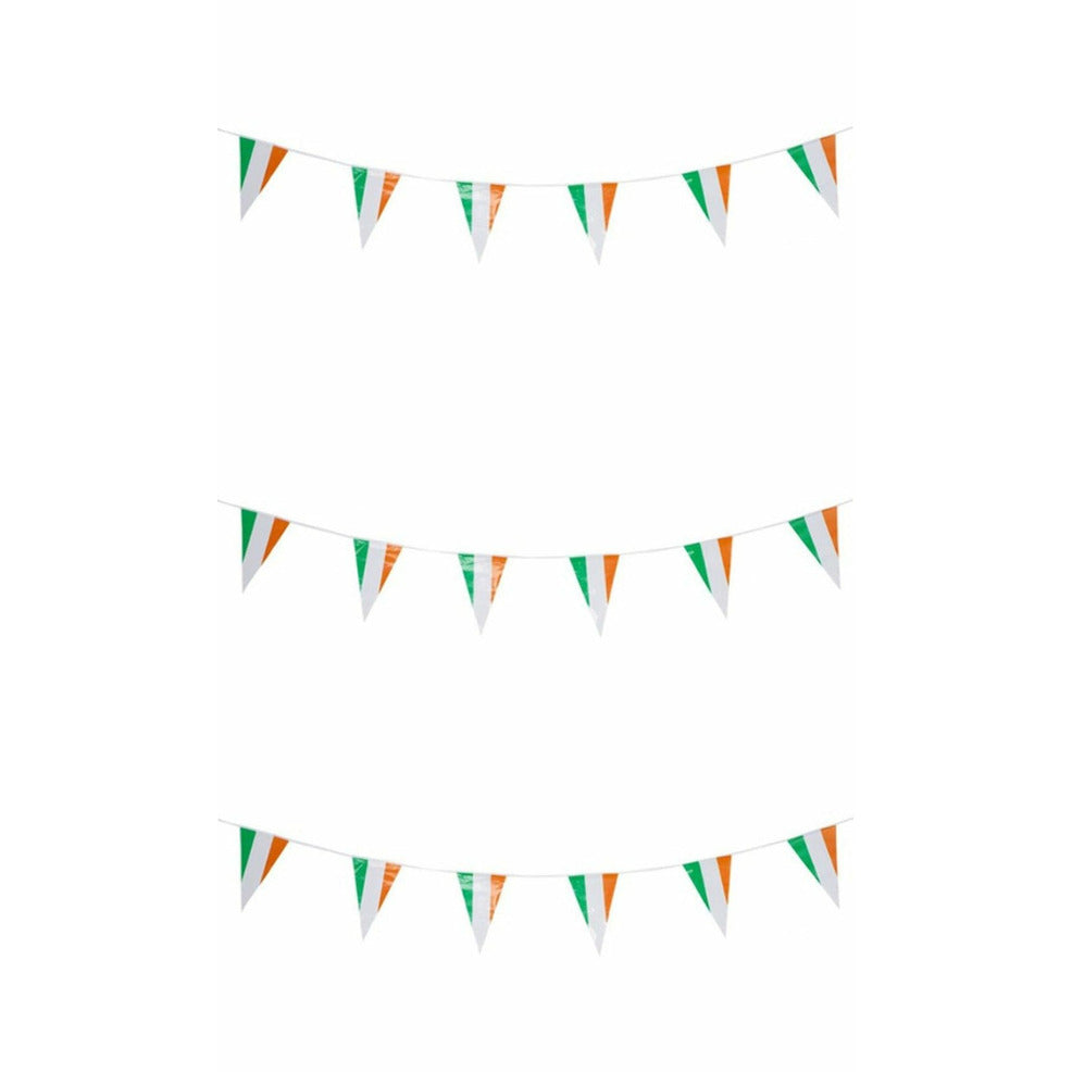 Guirnalda de Saint Patrick Triángulos | Don Disfraz