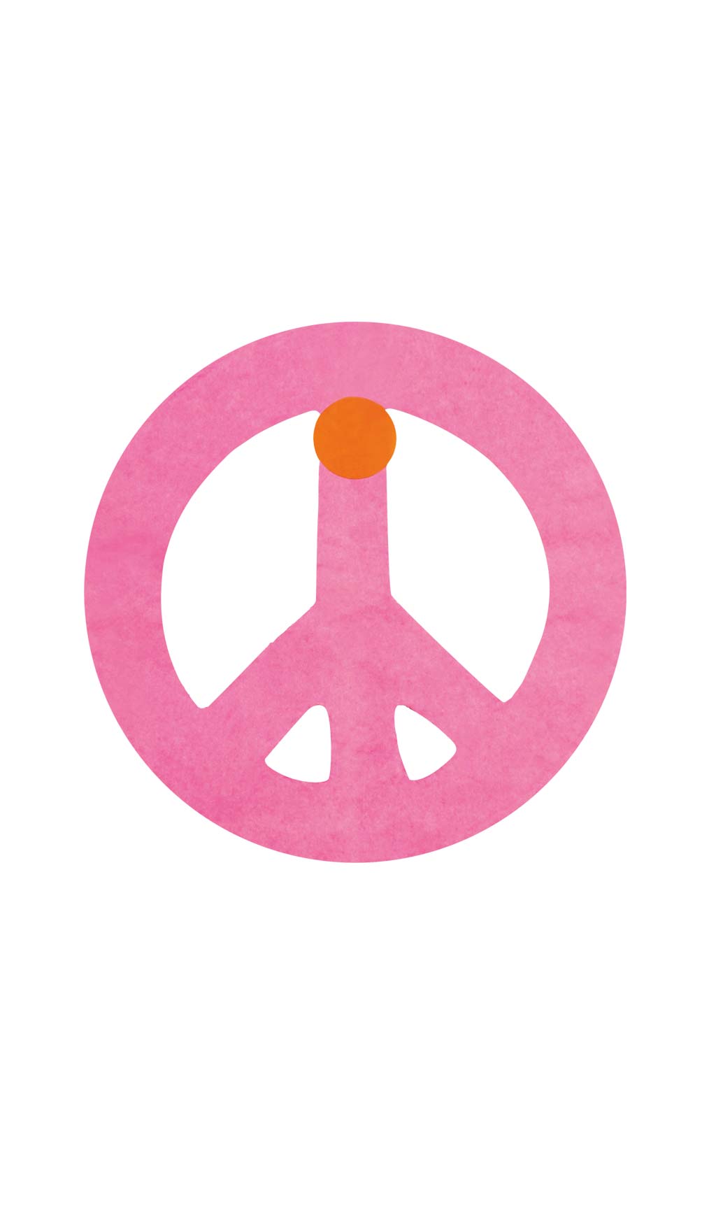 Girlande Hippie Frieden