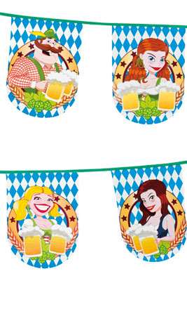 Oktoberfest-Partygirlande