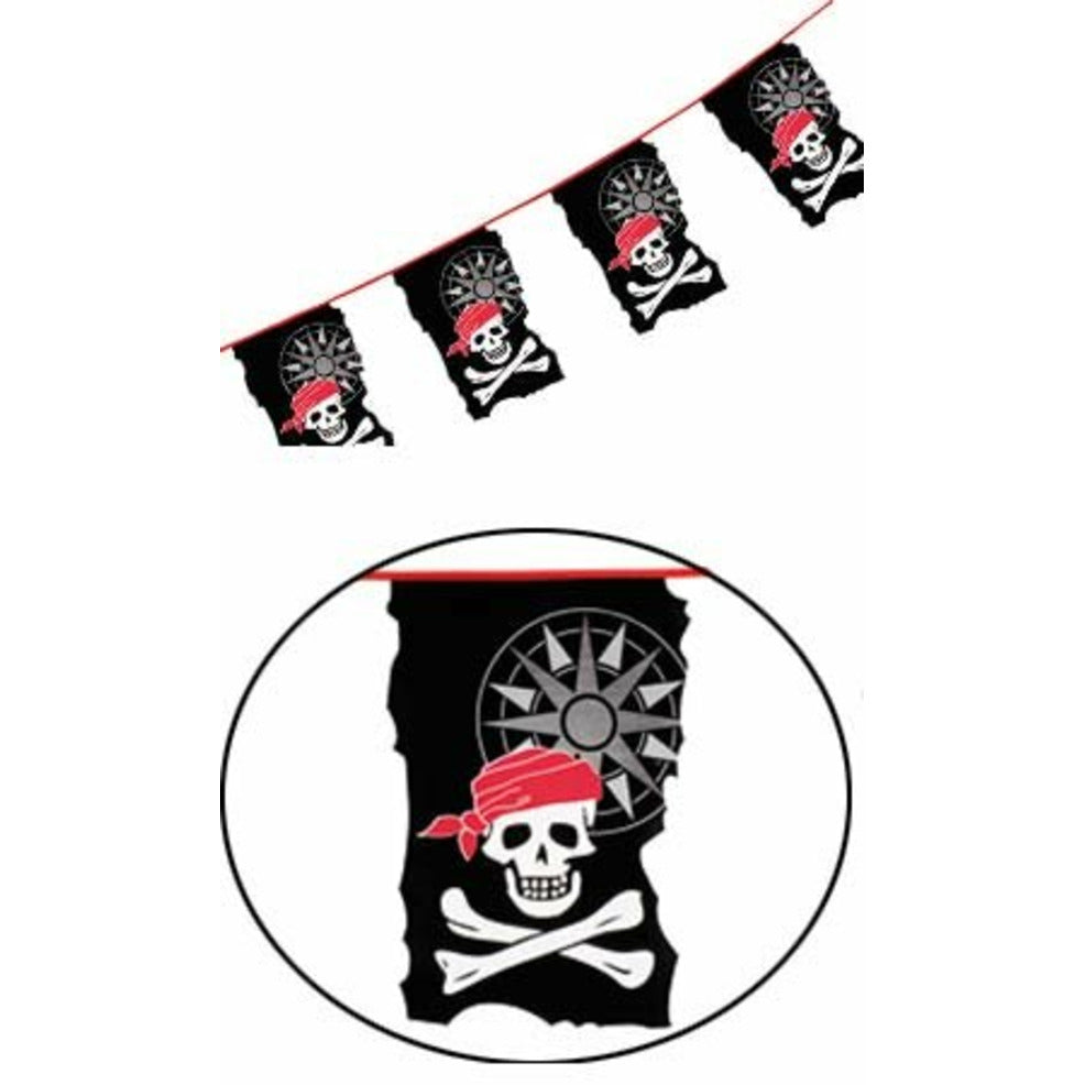 Guirnalda Pirata Calaveras | Don Disfraz