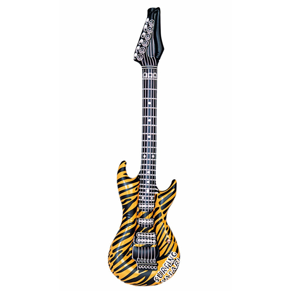 Guitarra Animal Print Hinchable | Don Disfraz