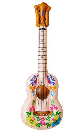 Aufblasbare Hulla-Gitarre