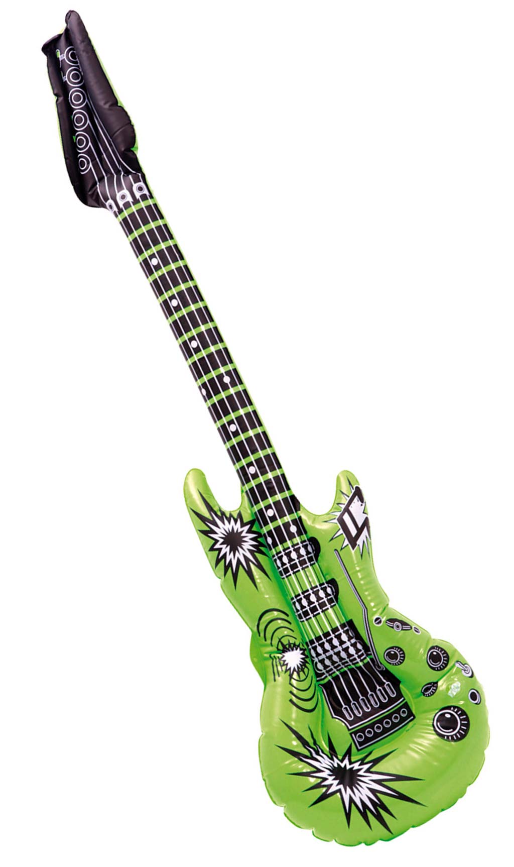 Grüne Gitarre Aufblasbar