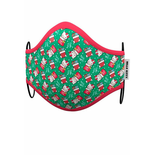 Pack 2 Mascarillas de Tela Hello Kitty™ infantil | Don Disfraz