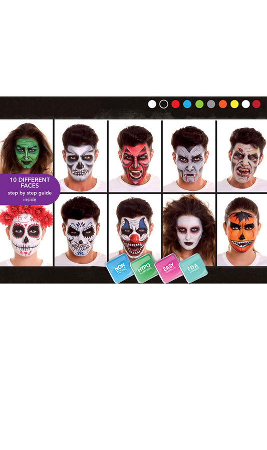 Kit Make-up für Halloween