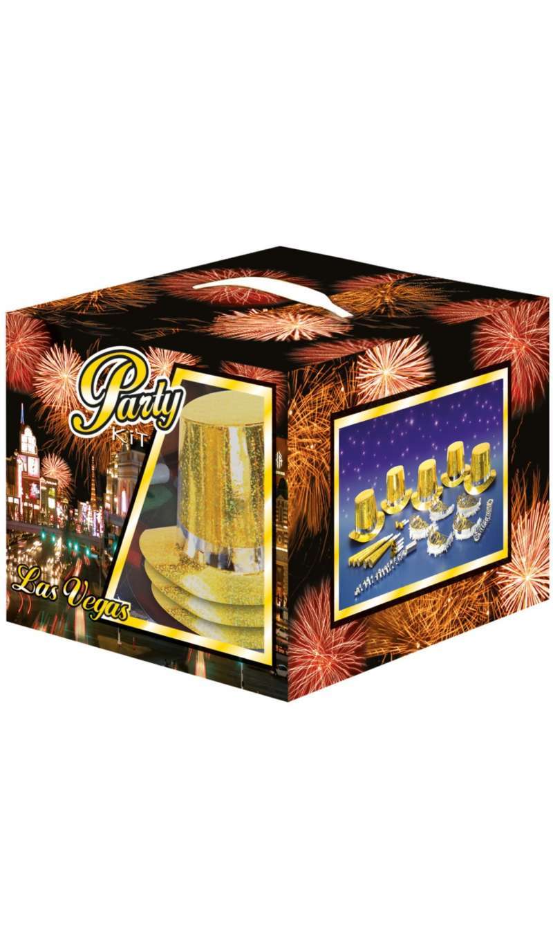 Goldenes Partyset