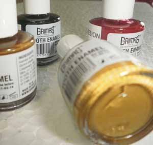 Professioneller Zahnlack