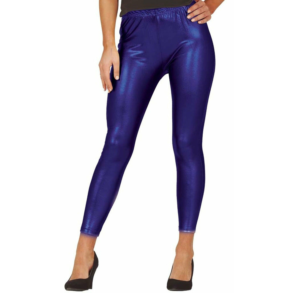 Leggings Azul Metalizados | Don Disfraz