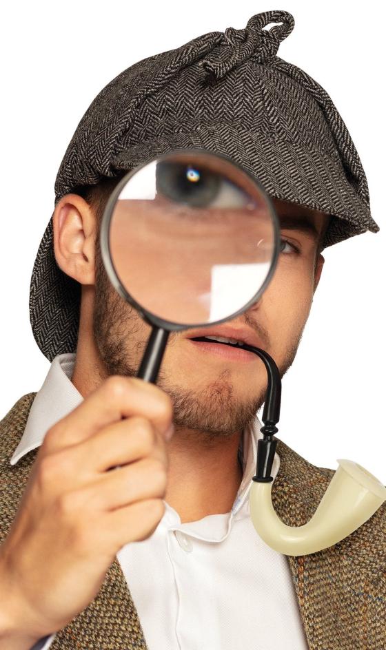 Sherlock-Holmes-Lupe