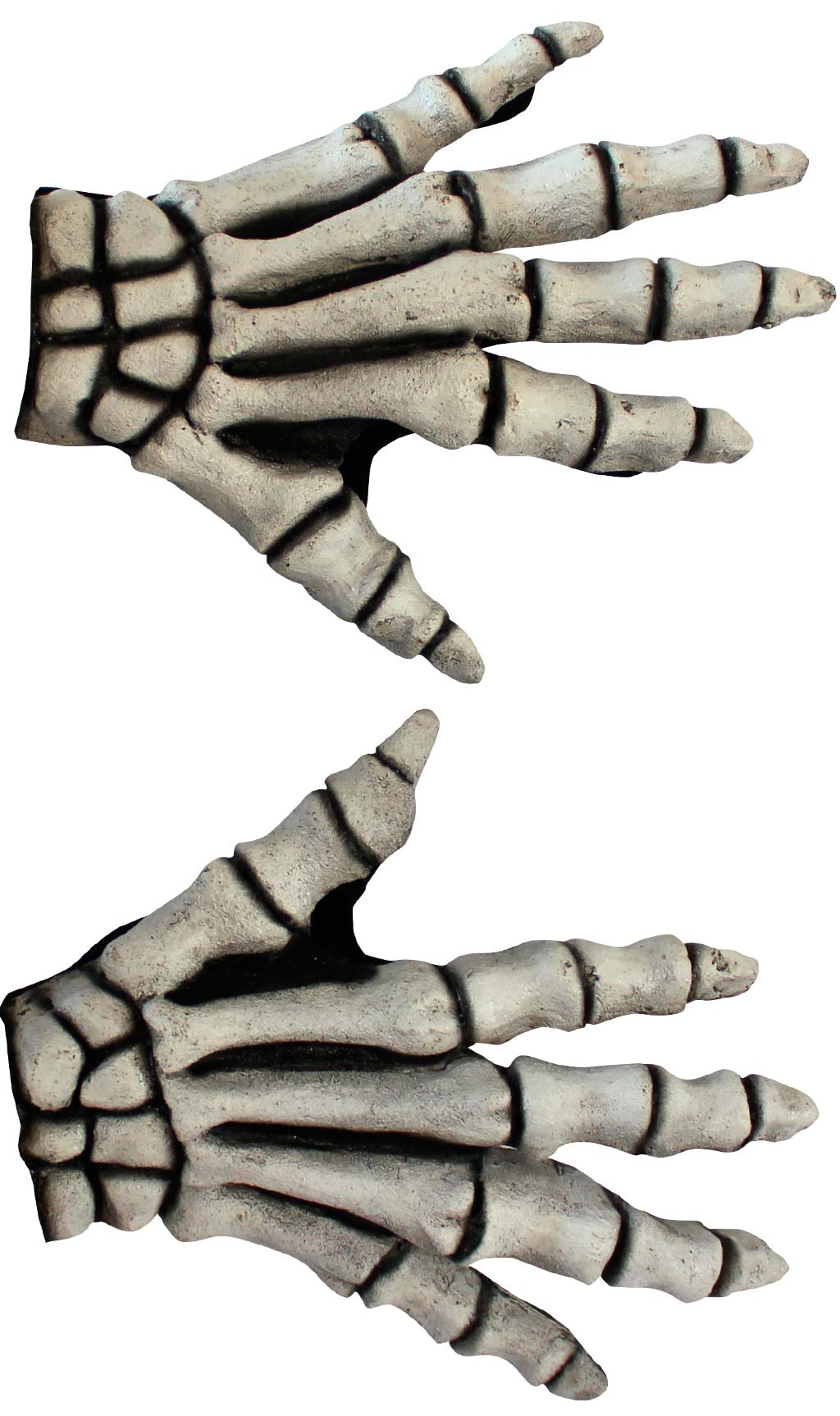Kurze Skeletthände