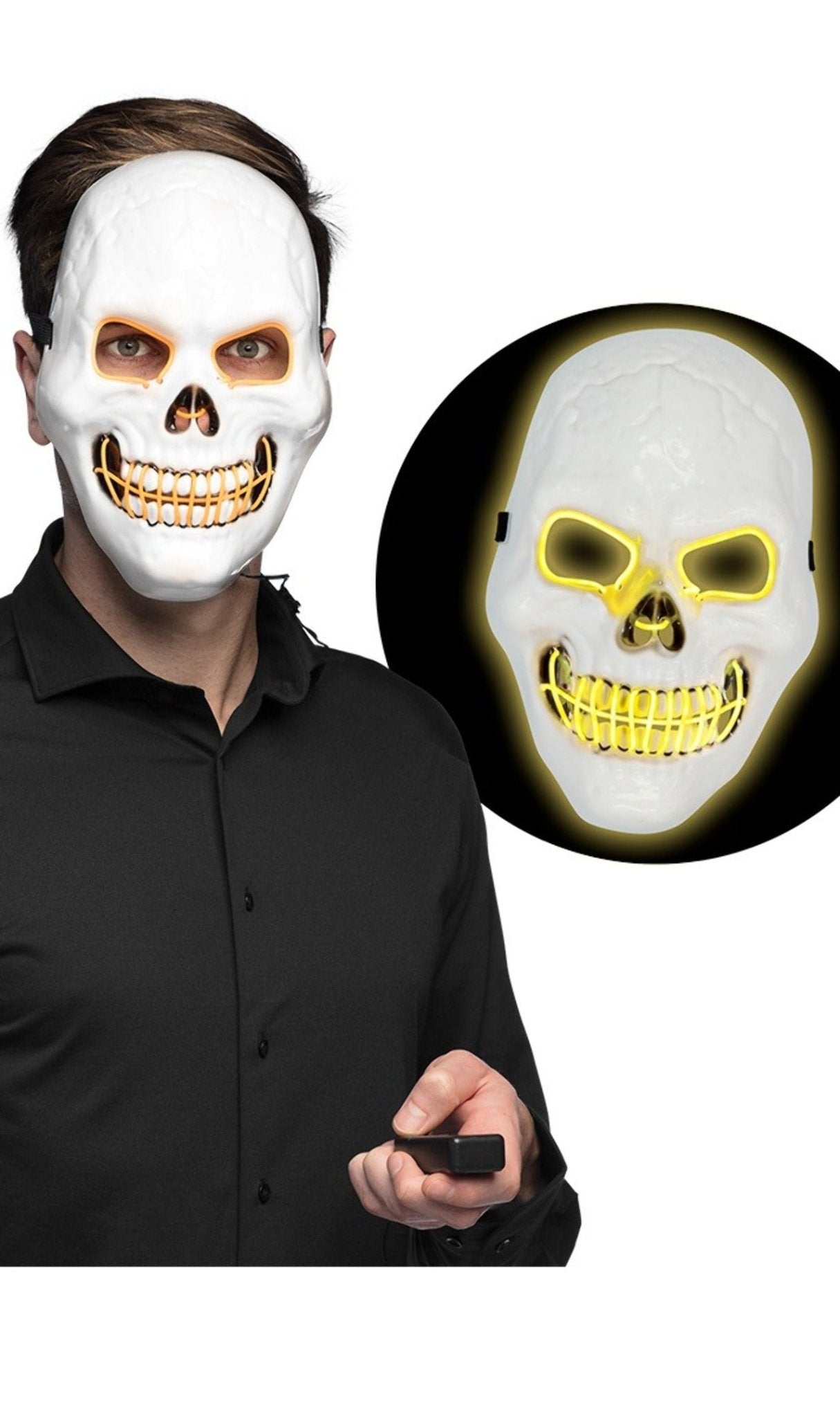 Led-Maske-Killer Schädel