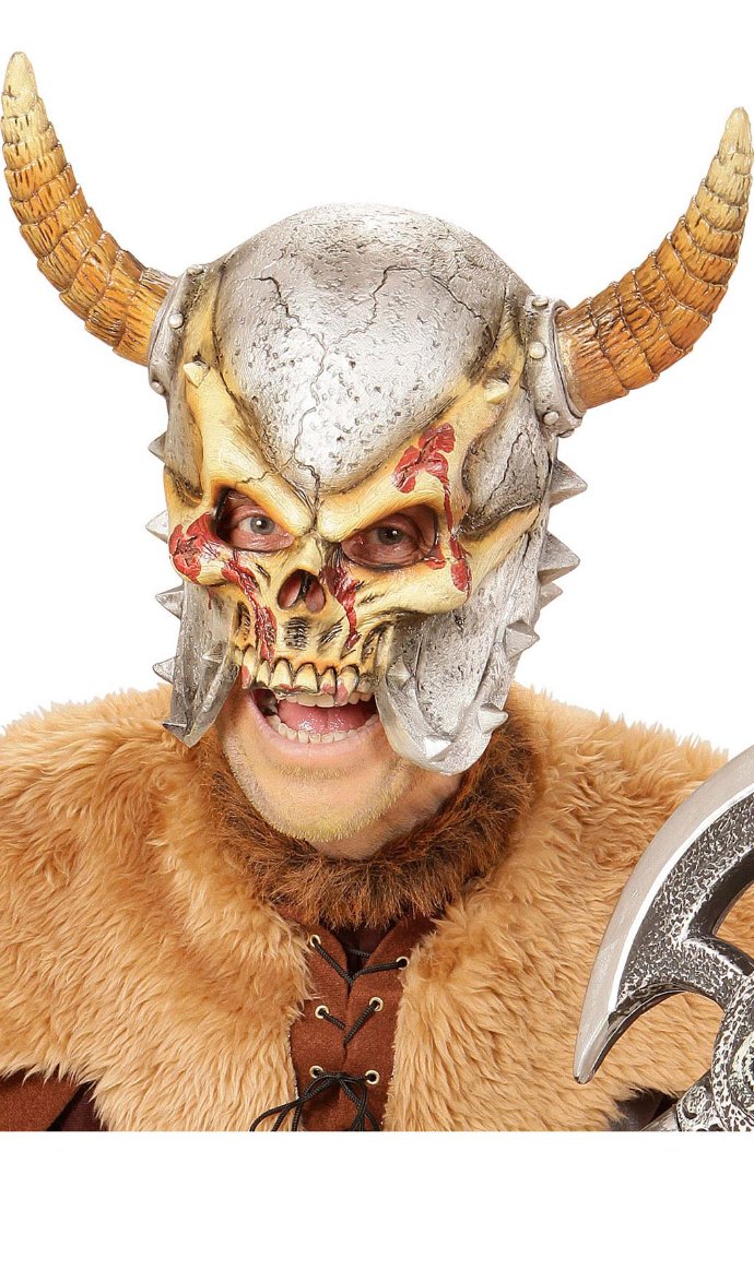 Hörnermaske aus Latex