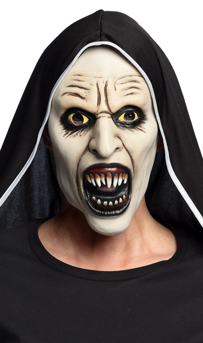 Die schreiende Nonne Latex Maske