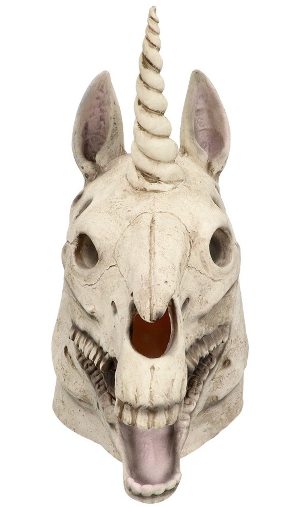 Einhorn Skelett Latexmaske