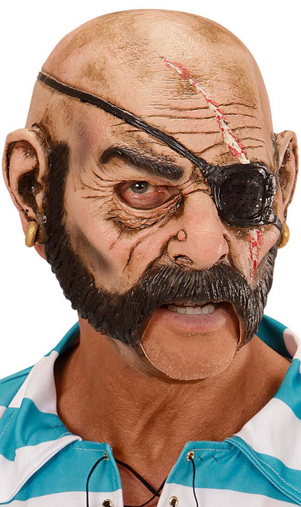 Piratenmaske aus Latex