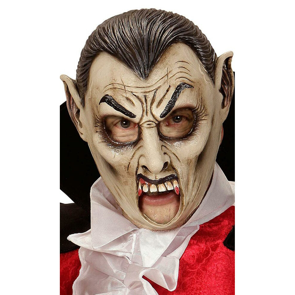 Máscara de látex Vampiro Drácula infantil | Don Disfraz