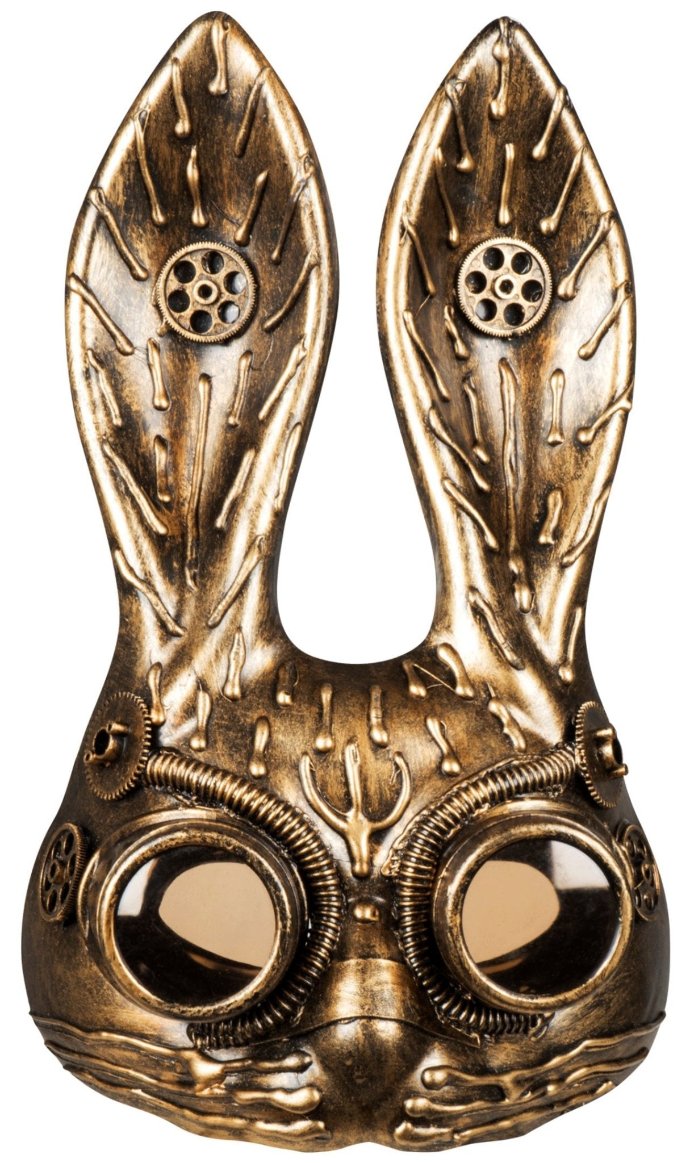 Steampunk Hase Maske