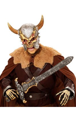 Hörnermaske aus Latex