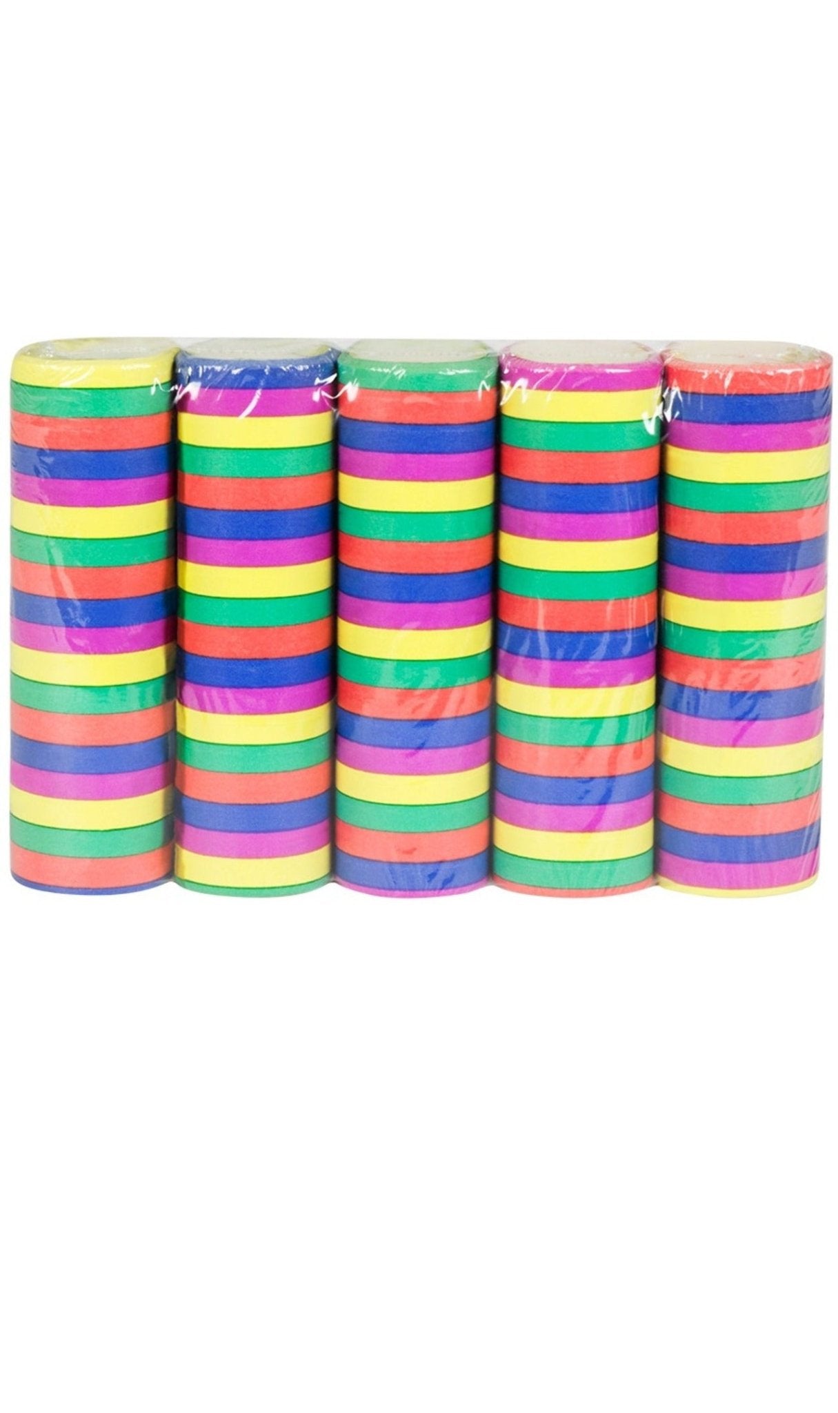 5er Pack Luftschlangen