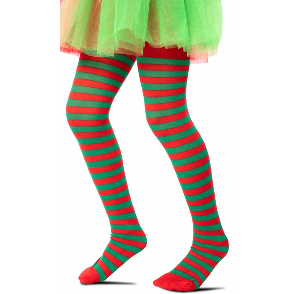 Panty de Elfo Rayas infantil | Don Disfraz