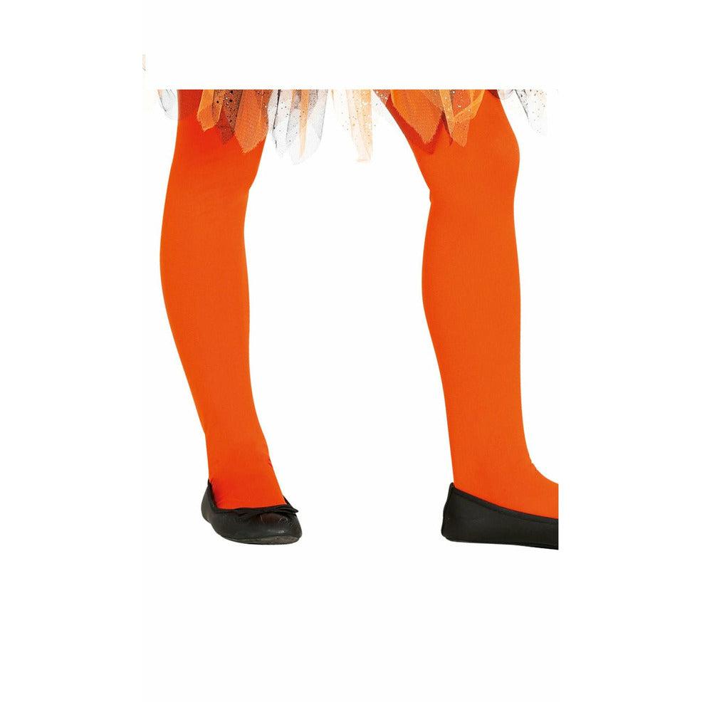 Panty Naranja Basic infantil | Don Disfraz