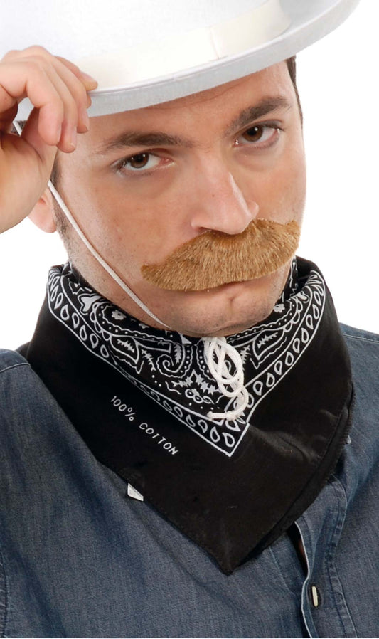 Cowboy Halstuch schwarz