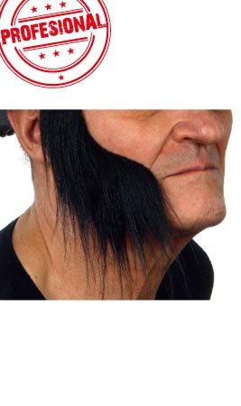 Koteletten schwarz Professional 029-LH