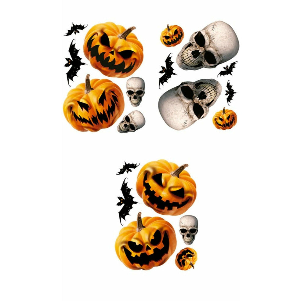 Pegatinas Electrostáticas de Calabazas | Don Disfraz