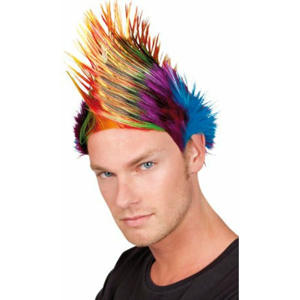 Peluca Cresta Multicolor | Don Disfraz