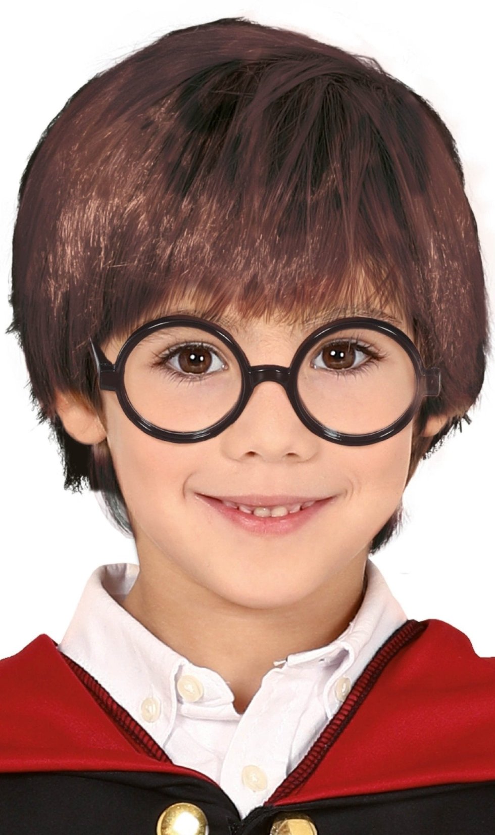 Perücke Zauberer Harry für Kinder