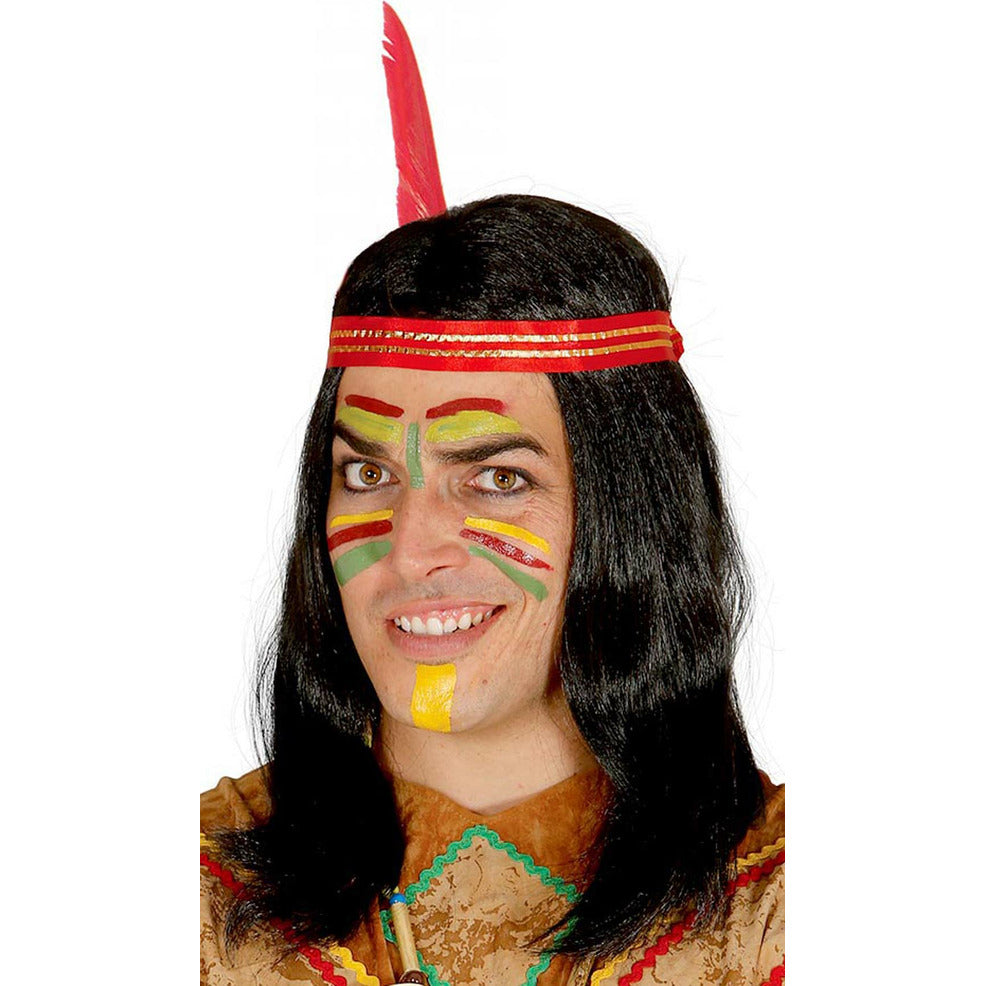 Peluca Indio Pluma | Don Disfraz