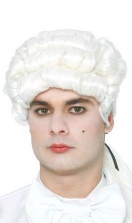 Altertümliche Grafenperücke