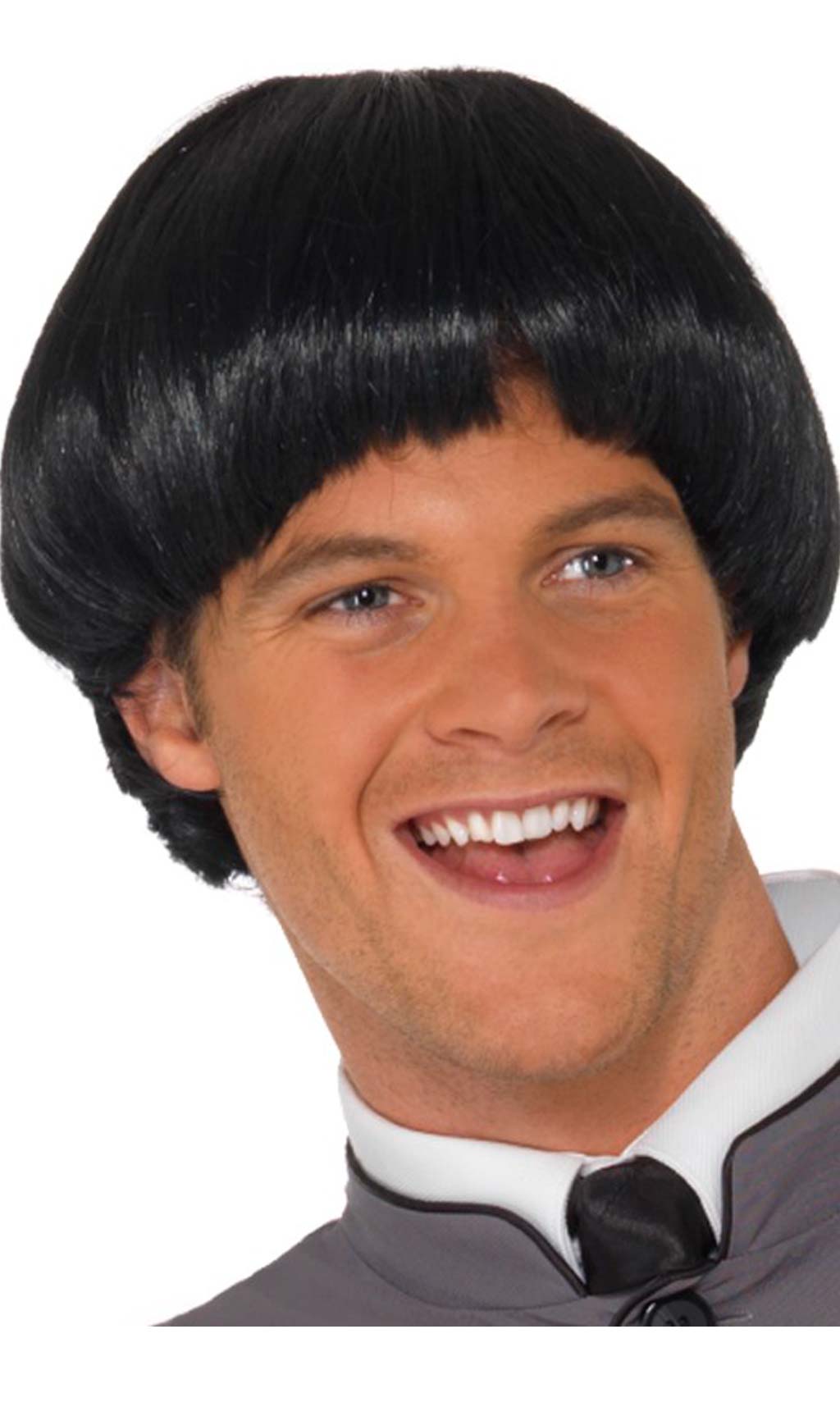 60er Jahre Perücke schwarz