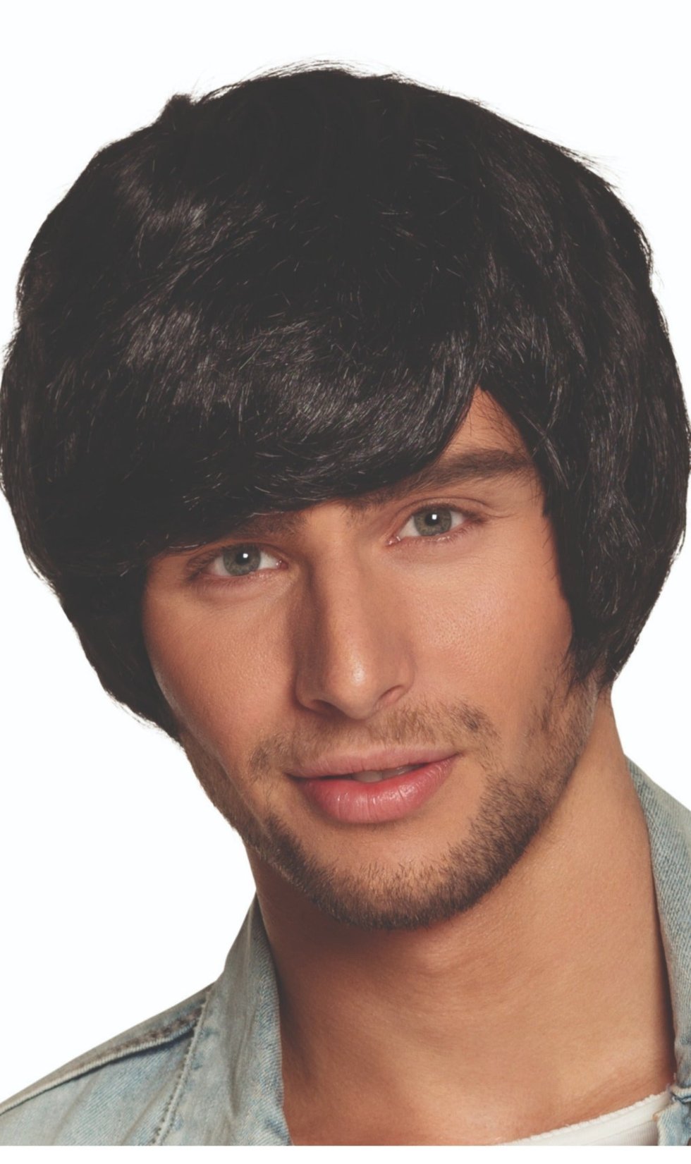 Perücke Tyler schwarz